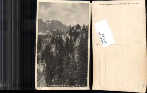 689202 Erfurter Hütte am Achensee Pertisau Eben Maurach pub Stockhammer 7103