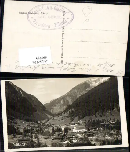 690229 Ginzling bei Mayrhofen Zillertal