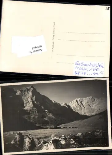 690407 Engalpe bei Vomp Schwaz Karwendel