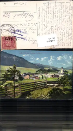 693743 Achensee Achenkirch Ortsansicht pub Purger e Co. 13437 Feldpost 459