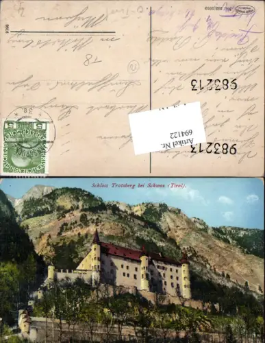694122 Schloss Tratzberg bei Schwaz Tirol pub Robert Warger 253/1910