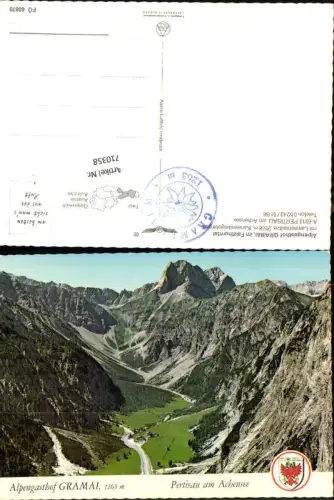 710358 Gramai im Falzthurntal Pertisau pub Alpine Luftbild FÖ 60870