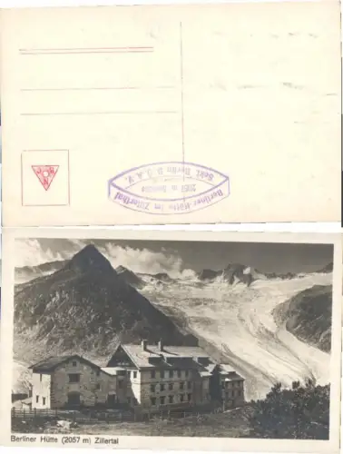 59120,FotoAK Berliner Hütte b. Mayrhofen Zillertal