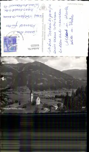 610223,Foto Ak Uderns Sankt Pankraz Zillertal Kirche