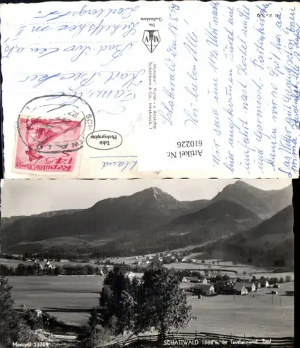 610226,Foto Ak Schattwald i. Tannheimertal Ansicht