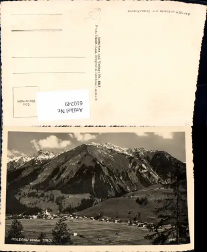 610249,Foto Ak Holzgau i. Tirol pub Risch-Lau 4815
