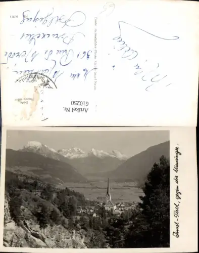 610250,Foto Ak Imst Tirol geg. d. Mieminger