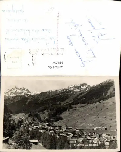 610252,Foto Ak St Anton a. Arlberg Ansicht
