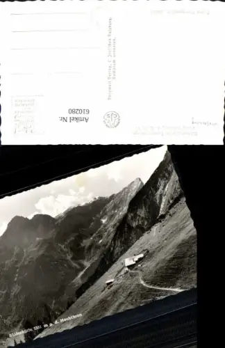 610280,Foto Ak Weng Söldenhütte i. Tennengebirge Dr.-Heinrich-Hackel-Hütte