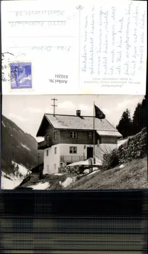 610291,Foto Ak Faultierfarm Haus Kath. Jugend Frankfurt Kappl Paznauntal