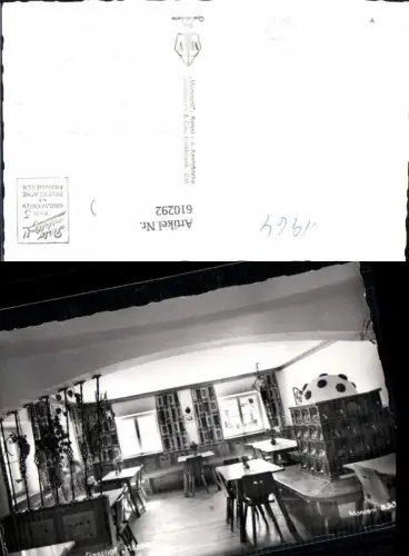 610292,Foto Ak Aschau Brandenberg Gaststube Gasthof Haaser Kachelofen Kamin