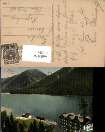 610294,Breitenwang Plansee m. Hotel Forelle Tirol Reutte