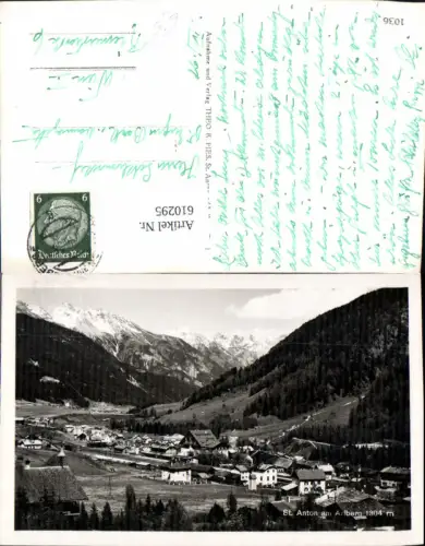 610295,Foto Ak St Anton a. Arlberg Totale