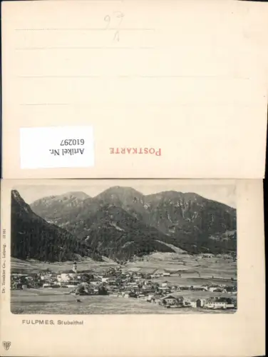 610297,Fulpmes Stubaital pub Dr. Trenkler Co 12161