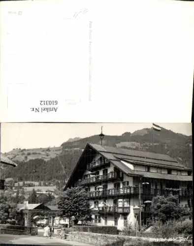 610312,Foto Ak Kitzbühel Ansicht Hotel Tirol