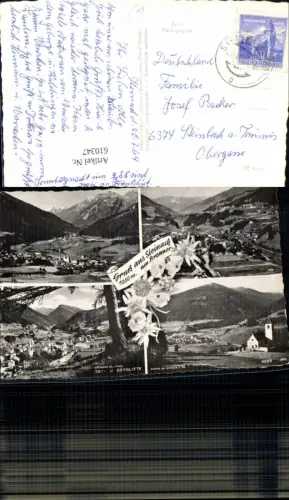 610347,Mehrbild Ak Steinach a. Brenner Mauern Kirche Edelweiß