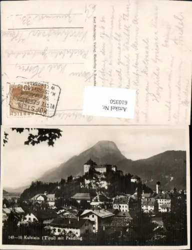 610350,Foto Ak Kufstein m. Pendling