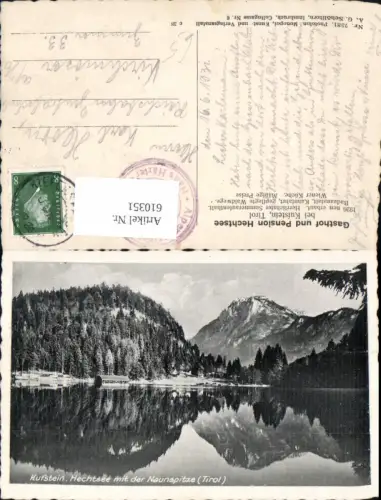 610351,Kufstein Hechtsee m. d. Naunspitze