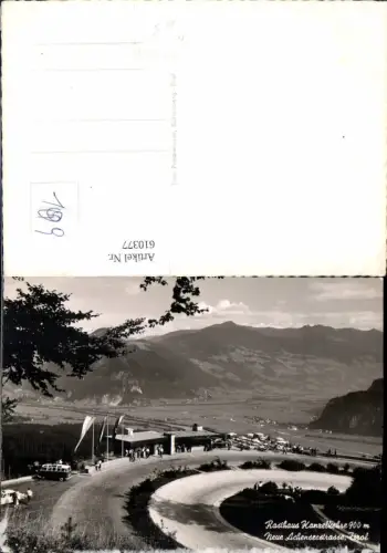 610377,Foto Ak Wiesing Rasthaus Kanzelkehre Neue Achenseestraße VW Bully