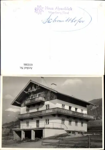 610386,Foto Ak Weerberg Tirol Haus Alpenblick
