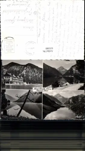 610389,Mehrbild Ak Plansee Hotel Forelle Breitenwang