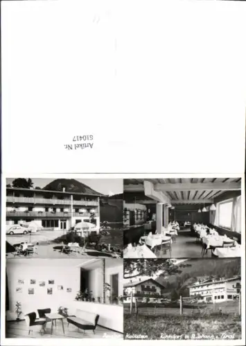 610417,Mehrbild Ak Kirchdorf b. St Johann Tirol Pension Kalkstein