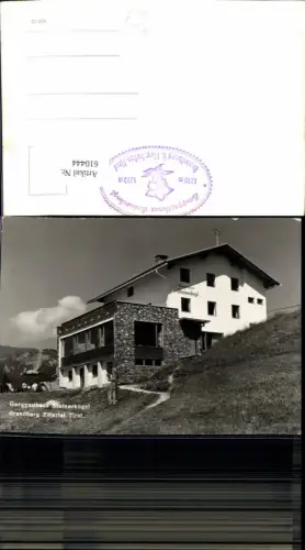 610444,Foto Ak Brandberg Zillertal Berggasthaus Steinerkogel
