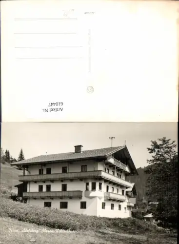 610447,Foto Ak Oberau Wildschönau Haus Adelsberg