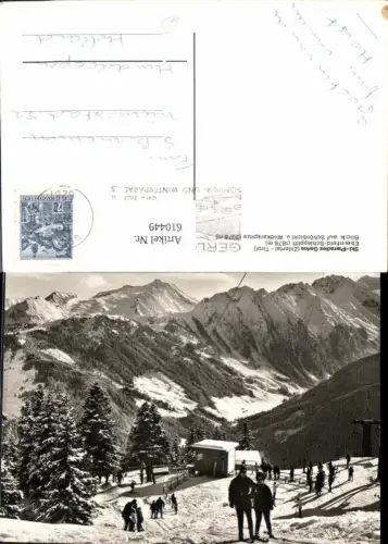 610449,Foto Ak Gerlos Zillertal Ebenfeld-Schlepplift Schönbichl Wintersport Skilift Ski