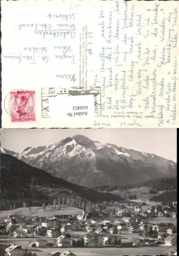 610452,Foto Ak Seefeld i. Tirol m. Hocheder