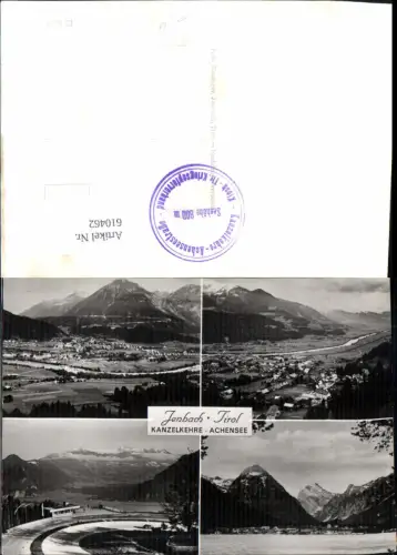 610462,Mehrbild Ak Jenbach Kanzelkehre Achensee Schwaz