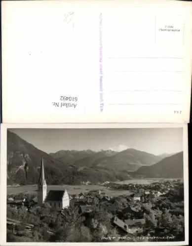 610492,Foto Ak Imst Tirol Gesamtansicht pub Alpiner Landschaftsverlag Neumair