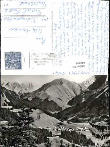 610498,Foto Ak Berwang i. Tirol Totale
