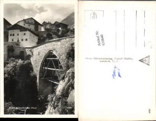 610640,Grins in Tirol Römerbrücke Brücke