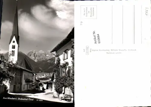 610664,Aus Mieders im Stubaital Stubai