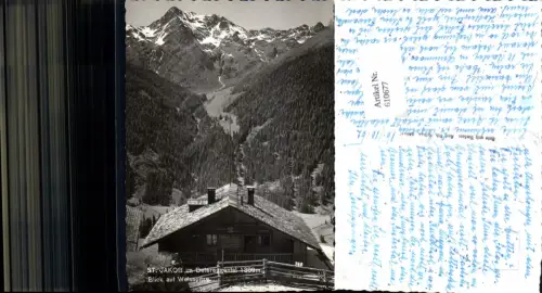 610677,Foto Ak St Jakob i. Defreggental Blick auf Weisspitze