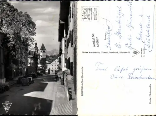 610692,Foto Ak Kitzbühel i. Tirol Hauptstraße