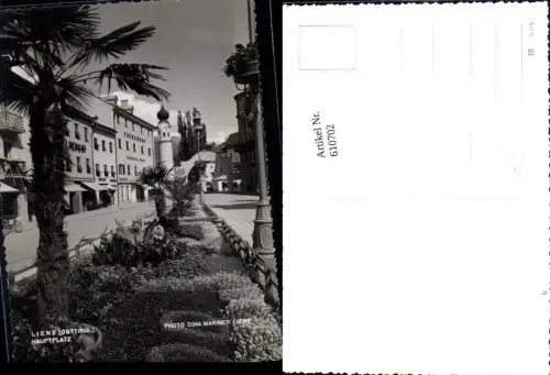 610702,Foto Ak Lienz Osttirol Hauptplatz Palme