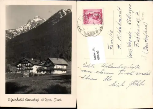 610703,Imst Alpenhotel Linserhof