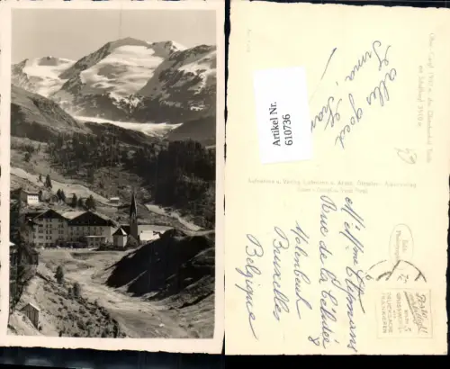 610736,Foto Ak Obergurgl Sölden m. Schalfkogel