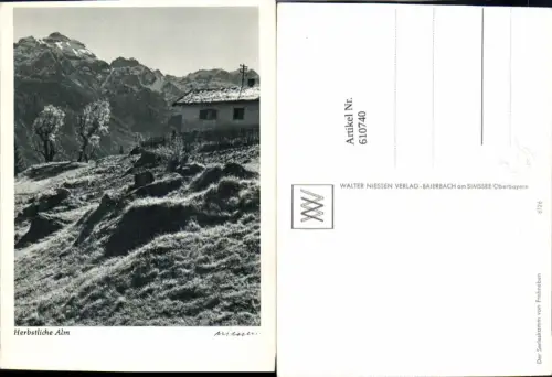 610740,Herbstliche Alm Serleskamm v. Frohneben Fulpmes pub Walter Niessen Baierbach Simssee
