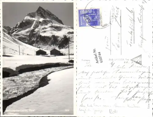 610744,Foto Ak Ballunspitze Galtür Winteransicht