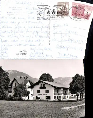 610761,Foto Ak Kirchbichl Tirol Gasthof Pension Waldruhe