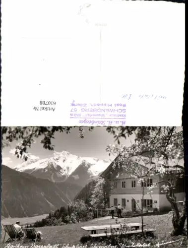 610788,Foto Ak Hippach Zillertal Rasthaus Wasserfall Schwendberg