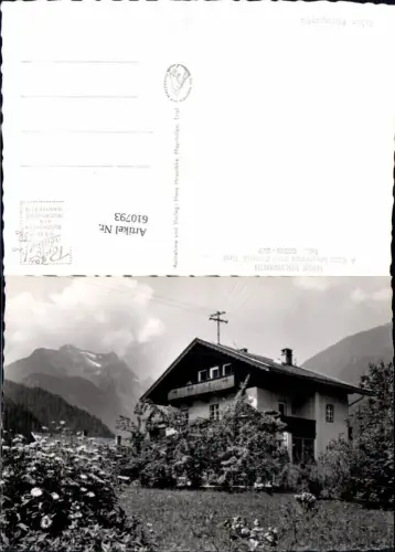 610793,Foto Ak Mayrhofen Zillertal Haus Höllwarth