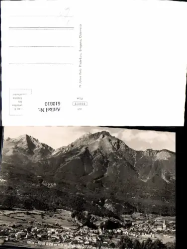 610810,Foto Ak Imst Tirol m. Muttekopf u. Platteinspitze pub Risch-Lau 2565