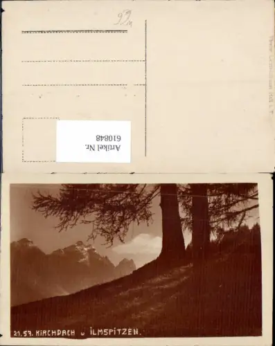 610848,Kirchdach u. Ilmspitzen Kirchdachspitze b. Neder Neustift i. Stubaital