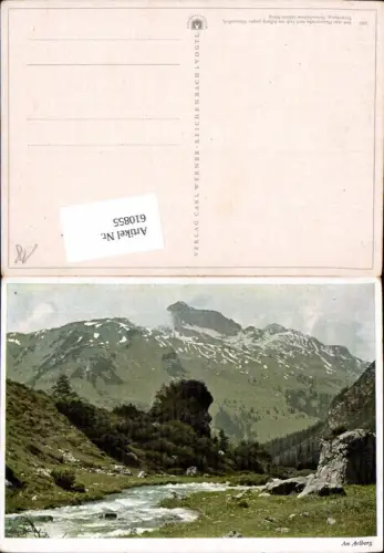 610855,Am Arlberg V. d. Flexenstraße n. Lech a. Arlberg geg. Mohnenfluh