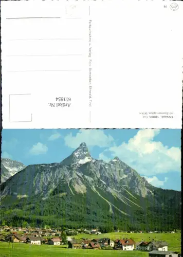 611854,Ehrwald m. Sonnenspitze