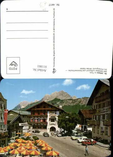 611861,St Johann i. Tirol m. Wilder Kaiser
